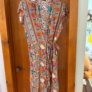 Adventure Dress Floral Wrap Dress